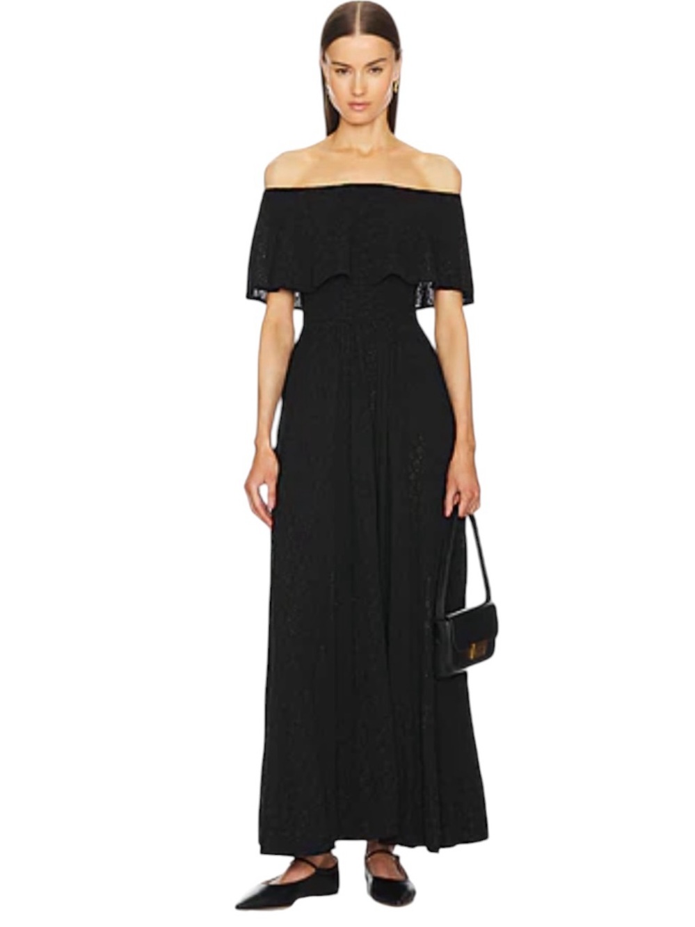 HELSA Petite Eyelet Garden Midi Dress